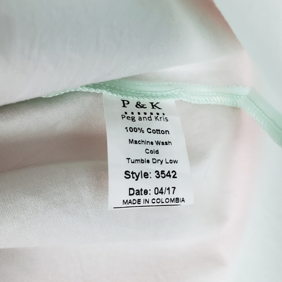 Peg & Kris Layered Tie Shoulder Shell Tank Size 2 - Picture 8 of 8